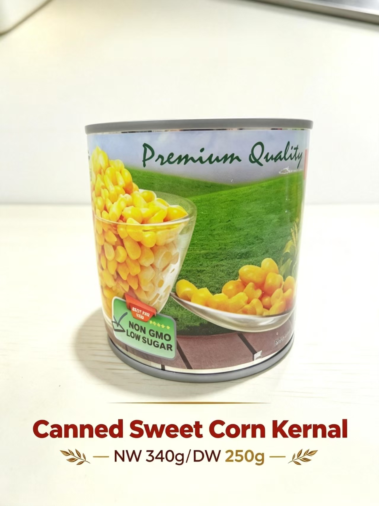 Canned Sweet Corn Kernel - NW 340g / DW 250g